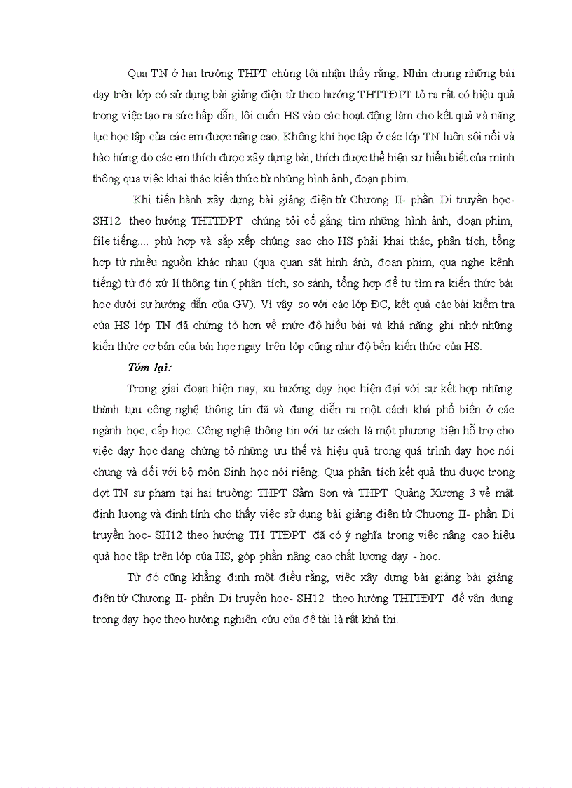 image for page Xây dựng và sử dụng bài giảng điện tử chương II phần Di truyền học Sinh học12 theo hướng tích hợp truyền thông đa phương tiện 1