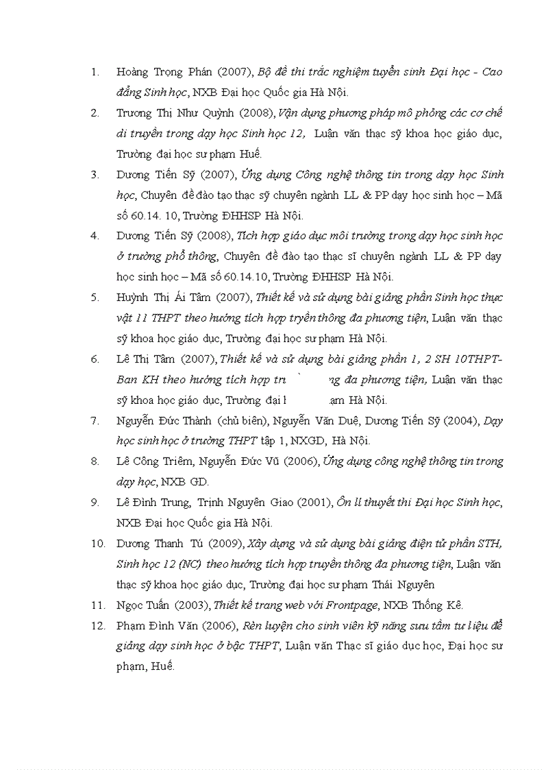 image for page Xây dựng và sử dụng bài giảng điện tử chương II phần Di truyền học Sinh học12 theo hướng tích hợp truyền thông đa phương tiện 1