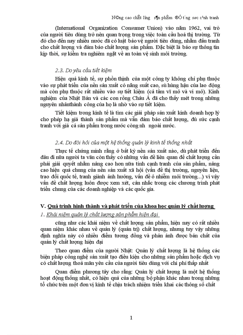 image for page Nâng cao chất lượng sản phẩm để tăng sức cạnh tranh 1