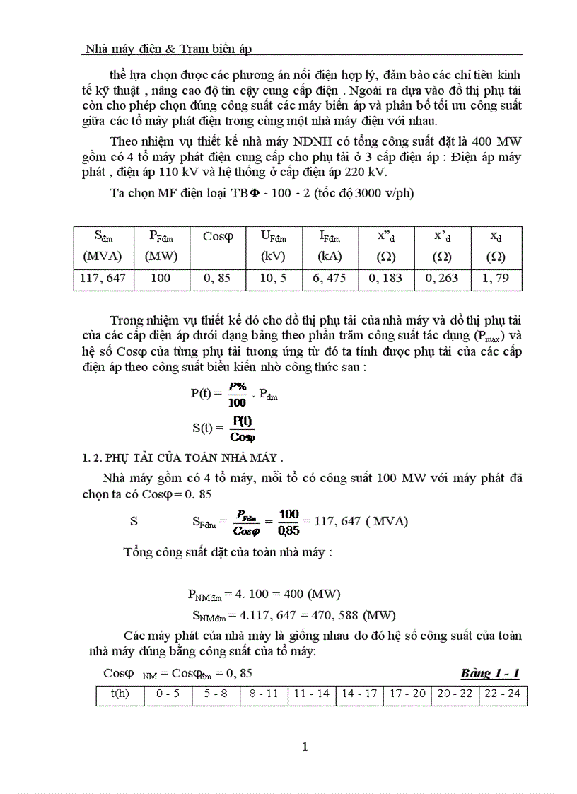 image for page Nhà máy điện Trạm biến áp tính toán dòng điện ngắn mạch