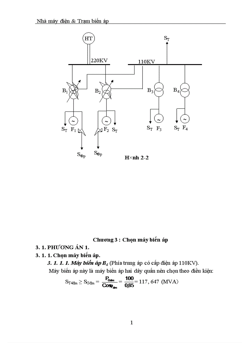 image for page Nhà máy điện Trạm biến áp tính toán dòng điện ngắn mạch