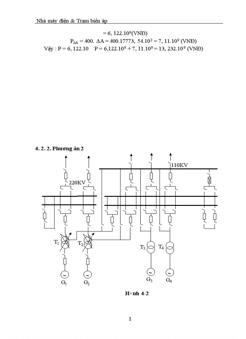 image for page Nhà máy điện Trạm biến áp tính toán dòng điện ngắn mạch