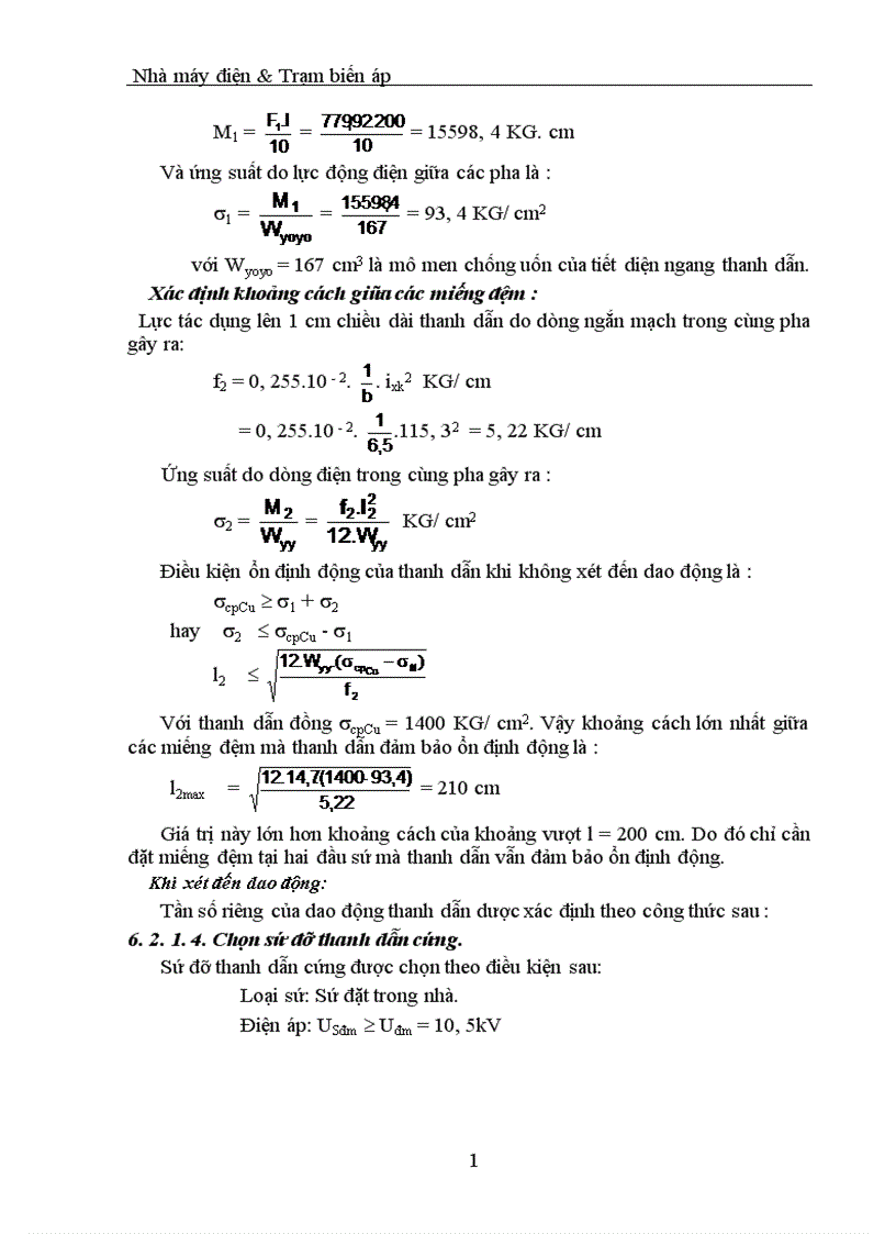 image for page Nhà máy điện Trạm biến áp tính toán dòng điện ngắn mạch