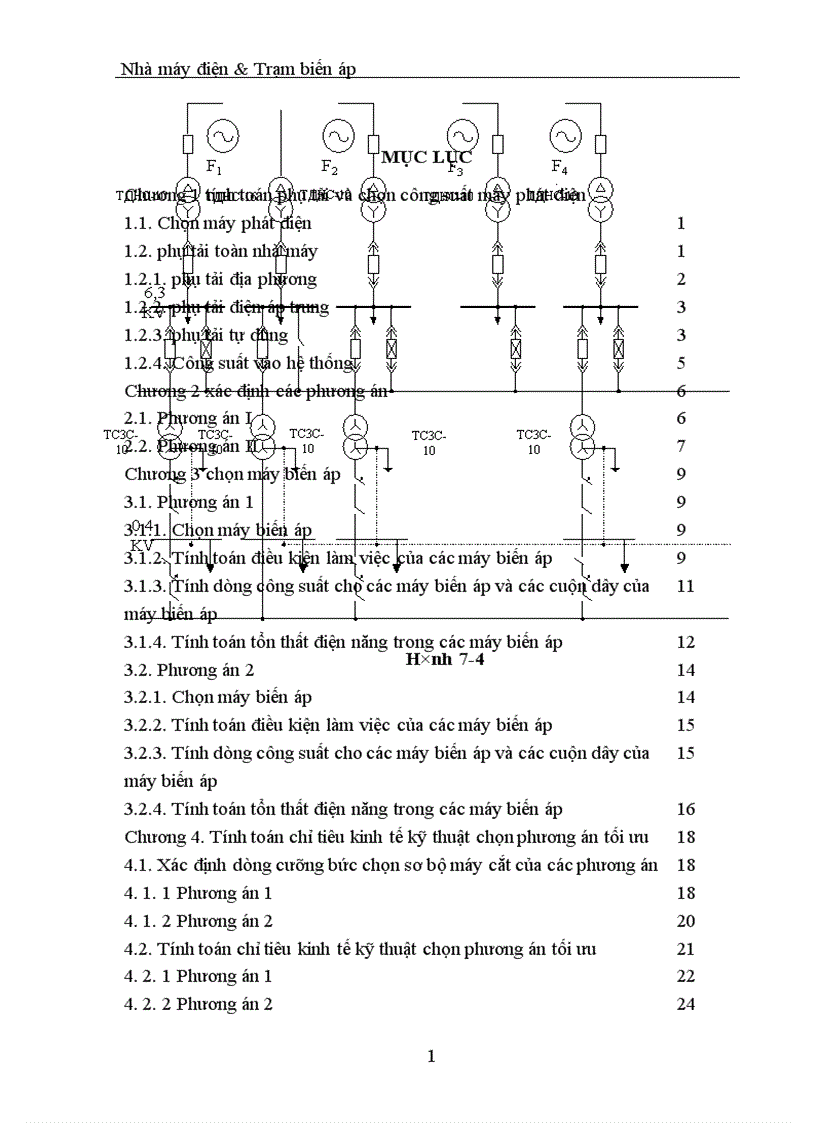 image for page Nhà máy điện Trạm biến áp tính toán dòng điện ngắn mạch