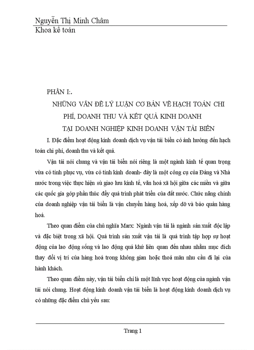 image for page Hoàn thiện hạch toán chi phí doanh thu và kết quả hoạt động kinh doanh vận tải biển tại Tổng công ty hàng hải Việt nam 1