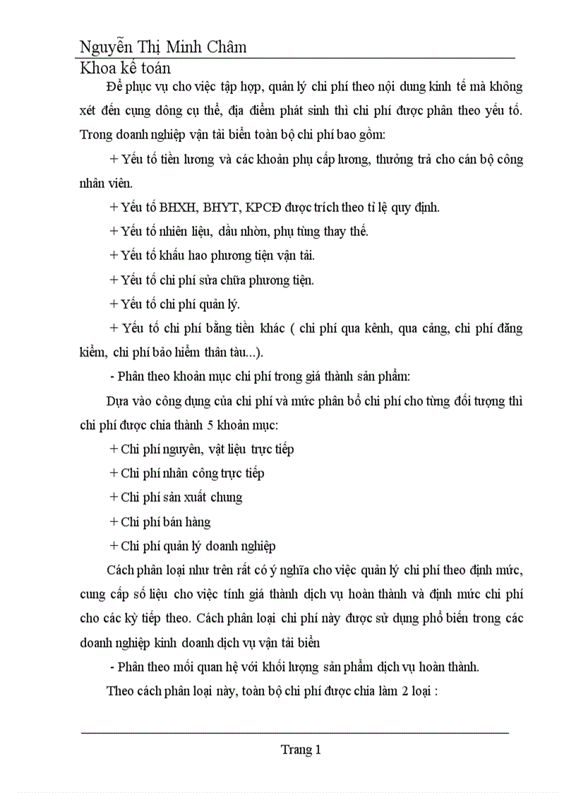 image for page Hoàn thiện hạch toán chi phí doanh thu và kết quả hoạt động kinh doanh vận tải biển tại Tổng công ty hàng hải Việt nam 1