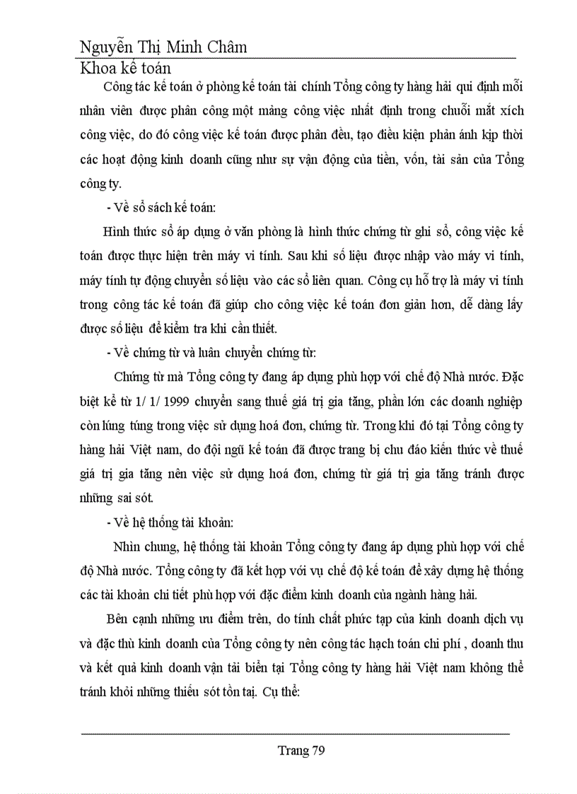 image for page Hoàn thiện hạch toán chi phí doanh thu và kết quả hoạt động kinh doanh vận tải biển tại Tổng công ty hàng hải Việt nam 1