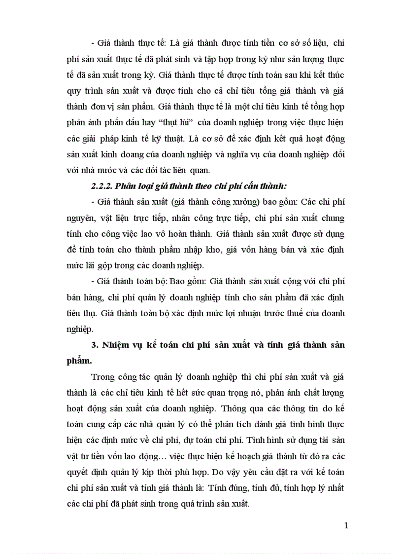 image for page Tổ chức công tác kế toán tập hợp chi phí sản xuất và tính giá thành sản phẩm 1