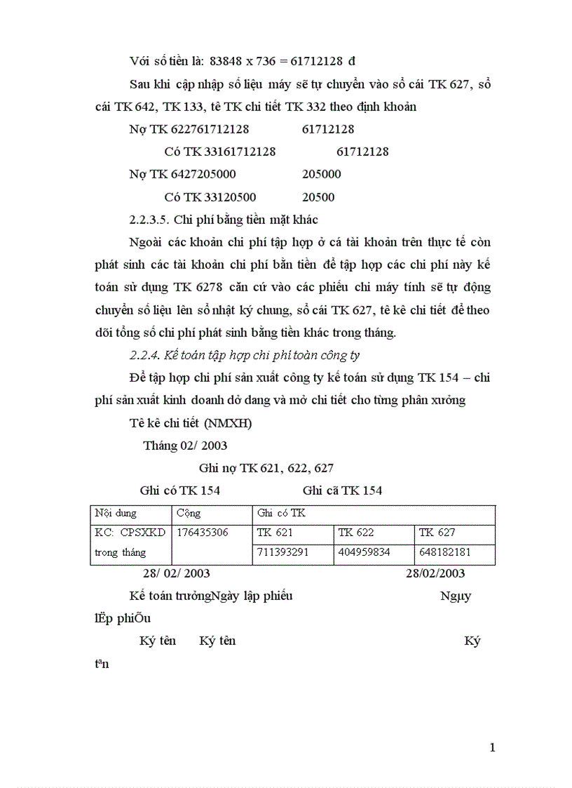 image for page Tổ chức công tác kế toán tập hợp chi phí sản xuất và tính giá thành sản phẩm 1