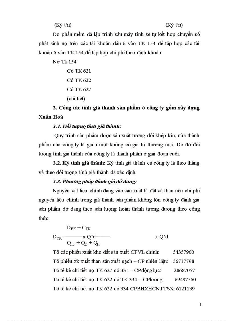 image for page Tổ chức công tác kế toán tập hợp chi phí sản xuất và tính giá thành sản phẩm 1