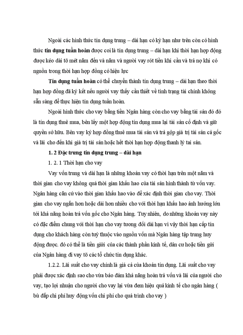 image for page Giải pháp nâng cao chất lượng tín dụng trung dài hạn tại chi nhánh NHNo PTNT 24 Láng Hạ 1
