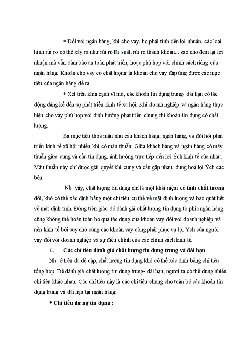 image for page Giải pháp nâng cao chất lượng tín dụng trung dài hạn tại chi nhánh NHNo PTNT 24 Láng Hạ 1