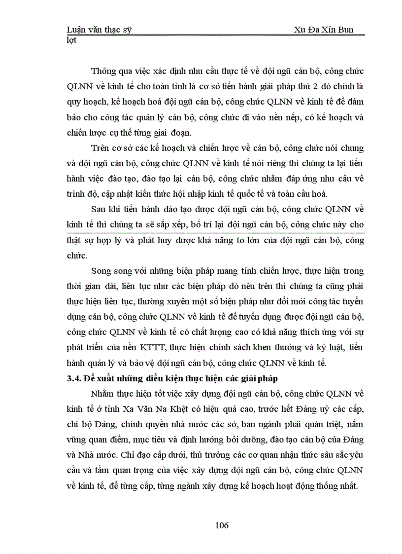 image for page Xây dựng đội ngũ cán bộ công chức quản lý nhà nước về kinh tế ở tỉnh Xa Văn Na Khệt của Cộng hòa dân chủ nhân dân Lào 1