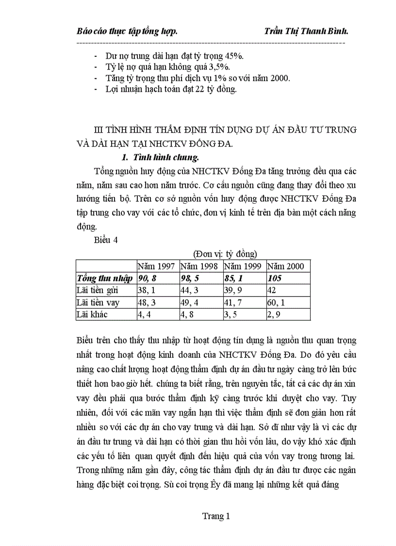 image for page Báo cáo thực tập tổng hợp tại Ngân hàng công thương khu vực Đống Đa