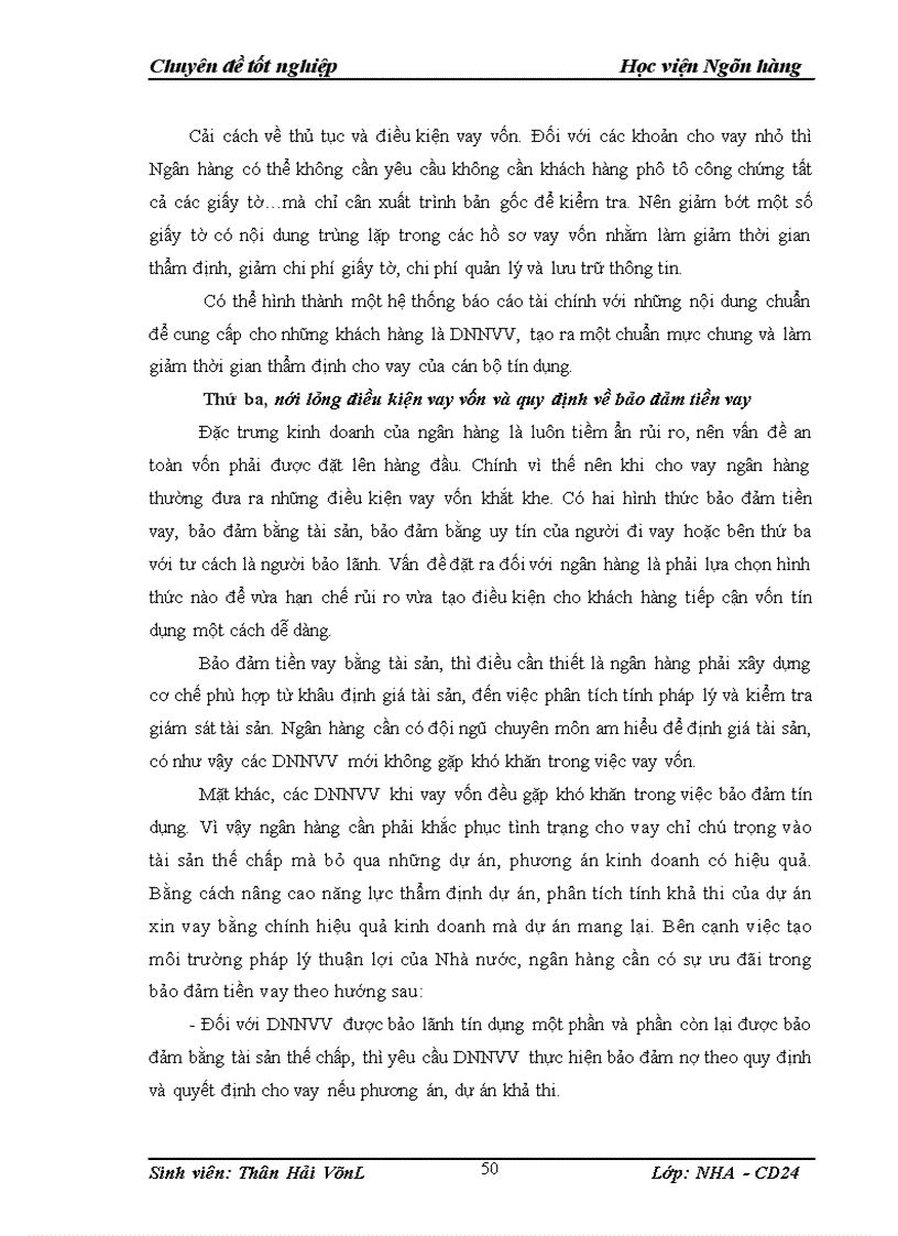 image for page Giải pháp mở rộng tín dụng đối với Doanh nghiệp nhỏ và vừa tại NHTMCP quốc tế VIB bank chi nhánh Đống Đa