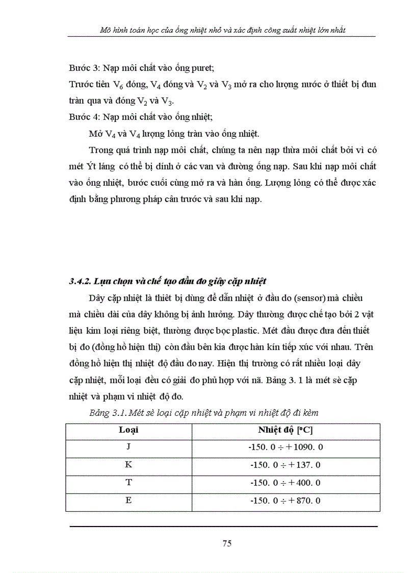image for page Mô hình toán học của ống nhiệt nhỏ và xác định công suất nhiệt lớn nhất 1