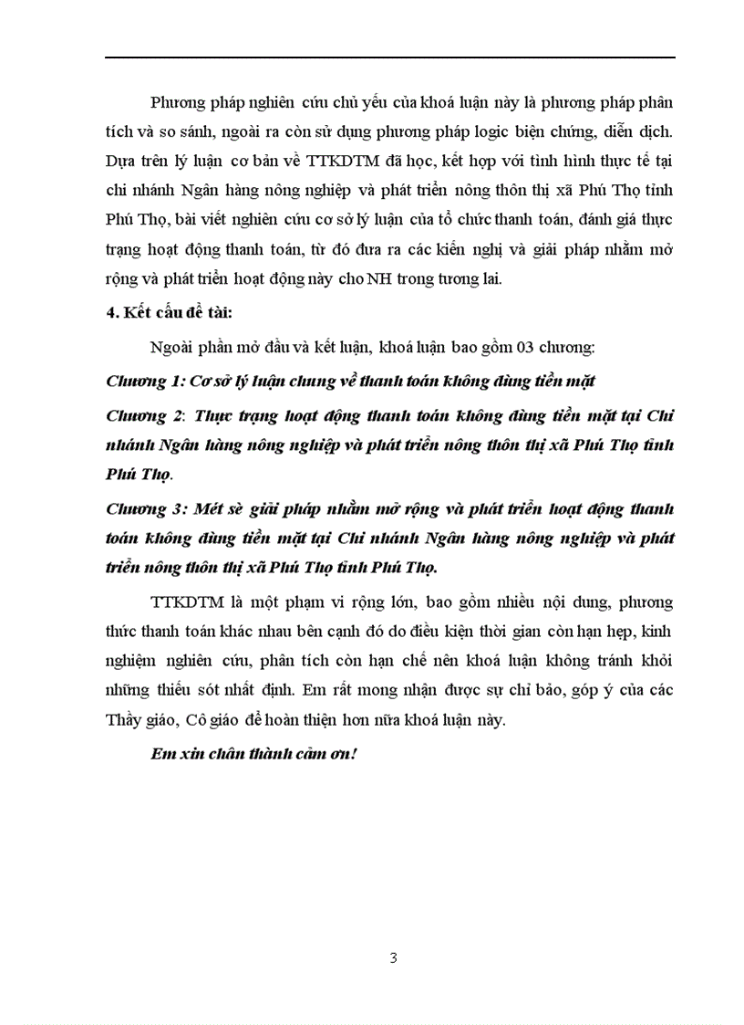 image for page Một số giải pháp nhằm mở rộng và phát triển hoạt động thanh toán không dùng tiền mặt tại chi nhánh Ngân hàng nông nghiệp và phát triển nông thôn thị xã Phú Thọ tỉnh Phú Thọ