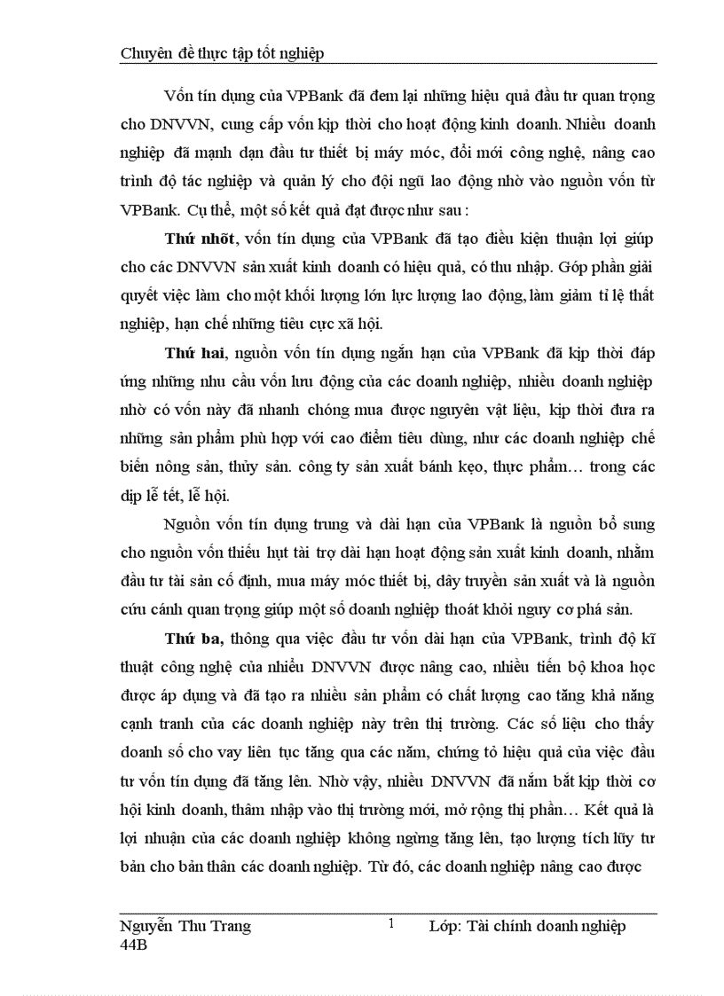 image for page Mở rộng cho vay đối với doanh nghiệp vừa và nhỏ tại VPBank 1