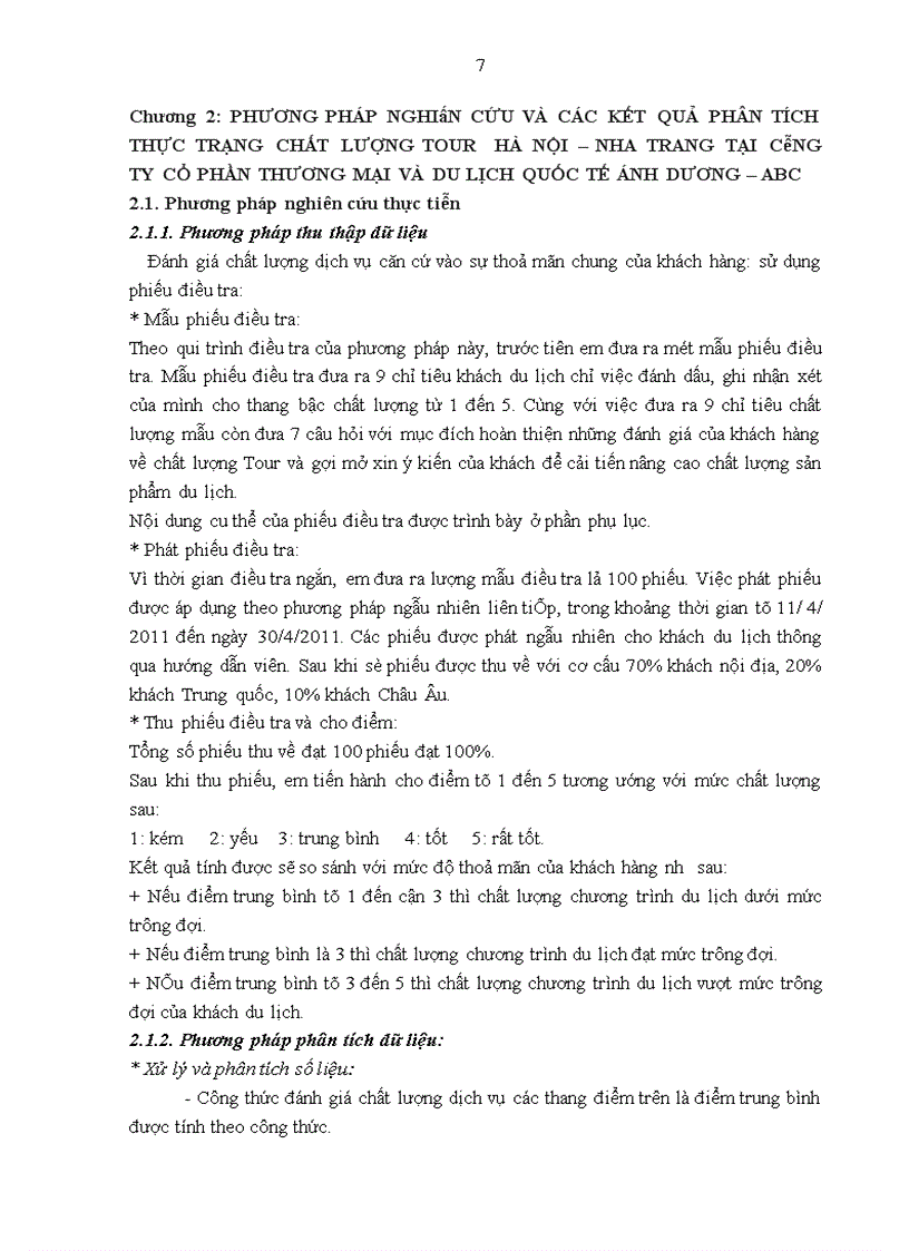 image for page Giải pháp nâng cao chất lượng Tour du lịch Hà Nội Nha Trang tại công ty cổ phần thương mại và du lịch quốc tế Ánh Dương ABC 1