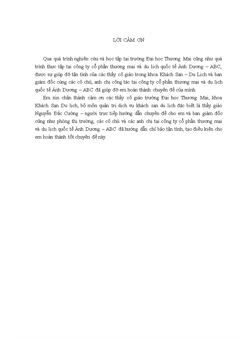 image for page Giải pháp nâng cao chất lượng Tour du lịch Hà Nội Nha Trang tại công ty cổ phần thương mại và du lịch quốc tế Ánh Dương ABC 1