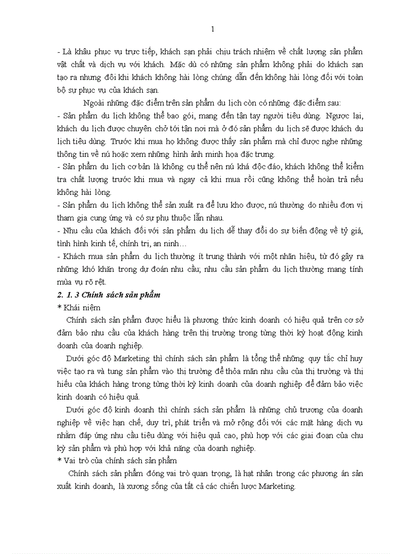 image for page Giải pháp hoàn thiện chính sách sản phẩm của Khu du lịch sinh thái Vĩnh Hưng