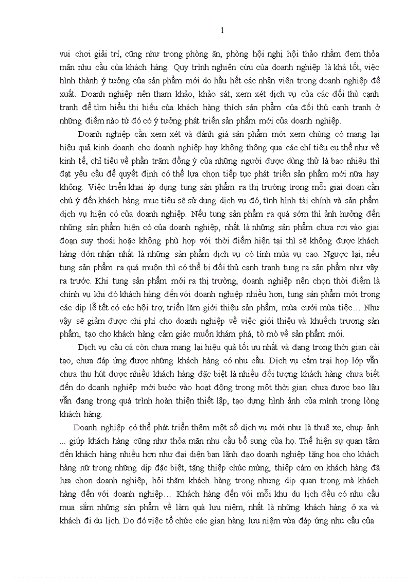 image for page Giải pháp hoàn thiện chính sách sản phẩm của Khu du lịch sinh thái Vĩnh Hưng