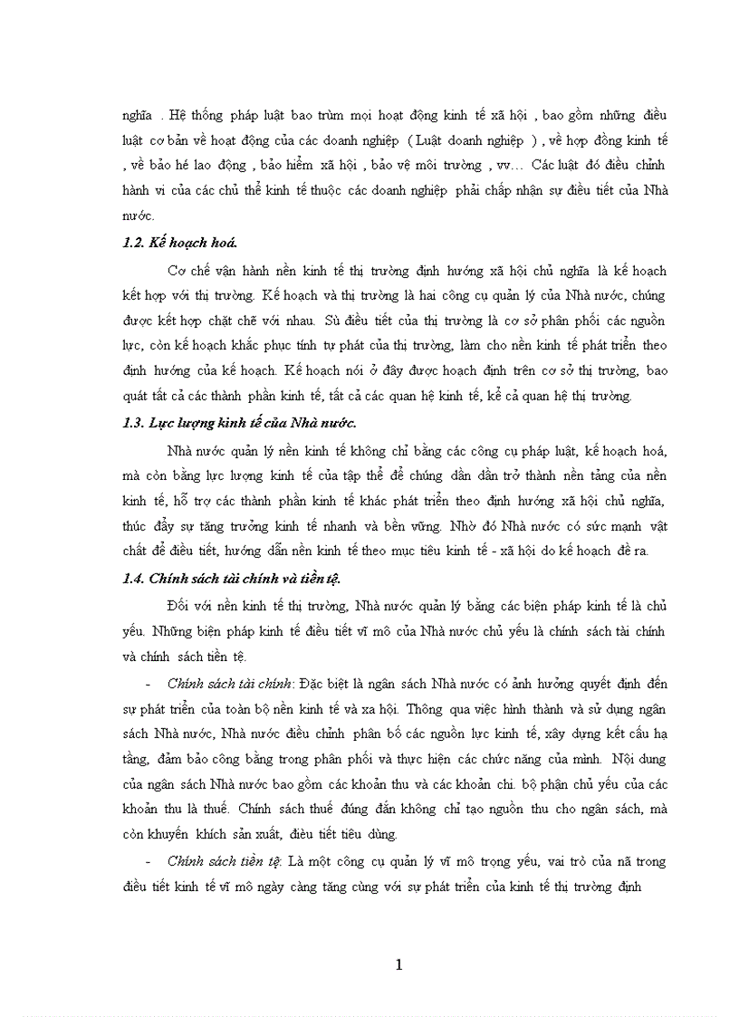 image for page Vai trò kinh tế của Nhà nước trong nền kinh tế thị trường định hướng XHCN ở nước ta hiện nay 1