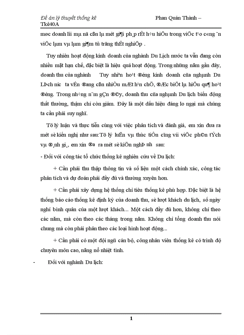 image for page Dãy số thời gian trong việc phân tích và dự đoán thống kê về Du Lịch 1