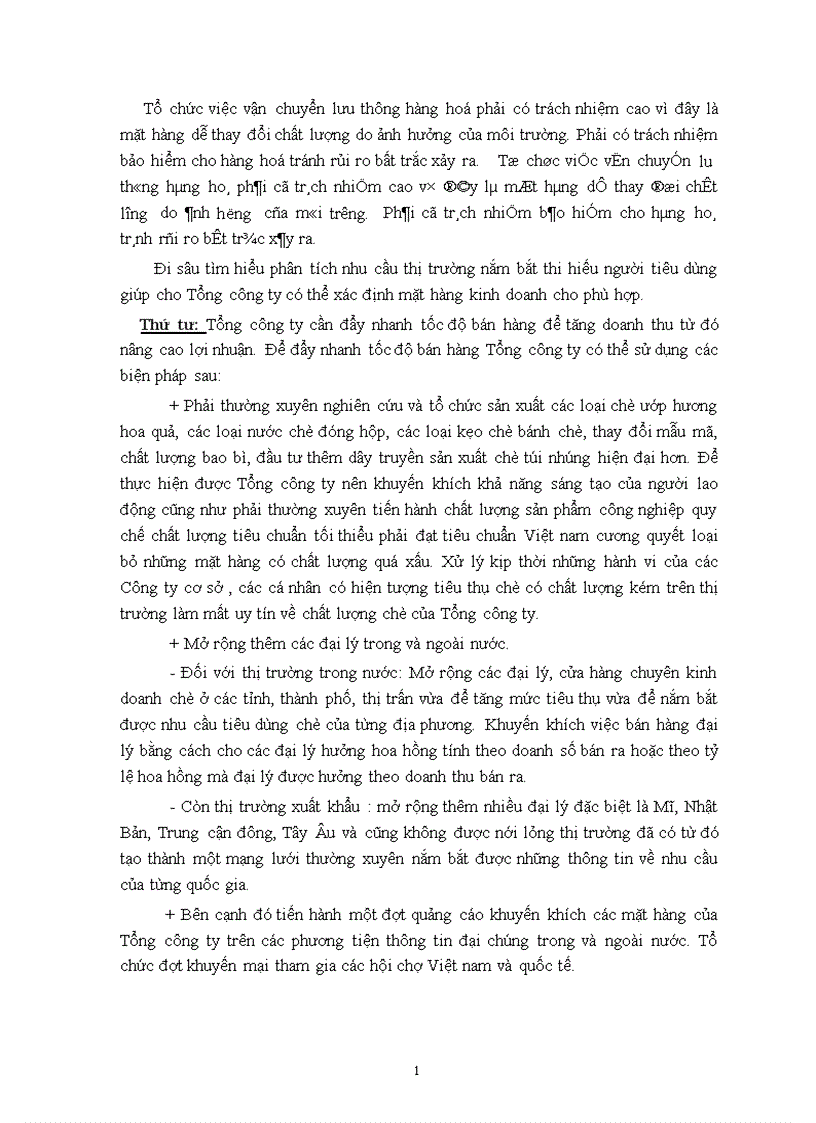 image for page Phân tích tình hình tài chính doanh nghiệp và những giải pháp góp phần nâng cao khả năng tài chính của Tổng công ty chè Việt nam 1