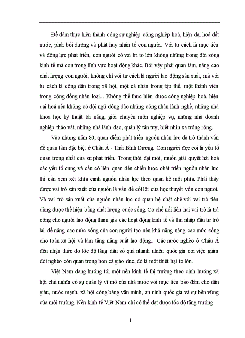 image for page Thực trạng và giải pháp để nâng cao hiệu quả của đào tạo và sử dụng nguồn nhân lực phục vụ cho sự nghiệp công nghiệp hoá hiện đại hoá ở Việt Nam