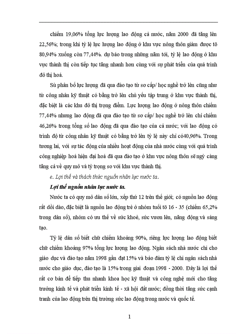 image for page Thực trạng và giải pháp để nâng cao hiệu quả của đào tạo và sử dụng nguồn nhân lực phục vụ cho sự nghiệp công nghiệp hoá hiện đại hoá ở Việt Nam