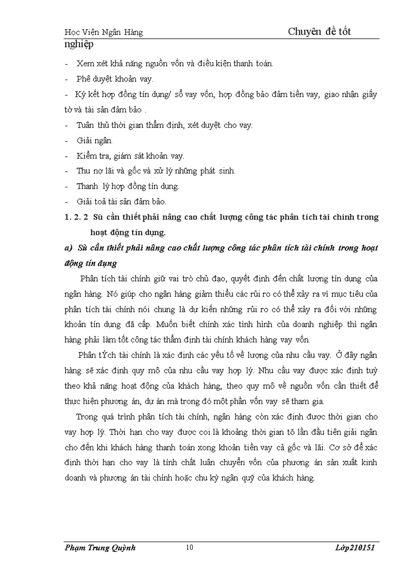 image for page Giải pháp nâng cao chất lượng phân tích tài chính trong hoạt động tín dụng đối với doanh nghiệp vừa và nhỏ tại Ngân hàng nông nghiệp và phát triển nông thôn chi nhánh Huyện Kiến Xương Tỉnh Thái Bình