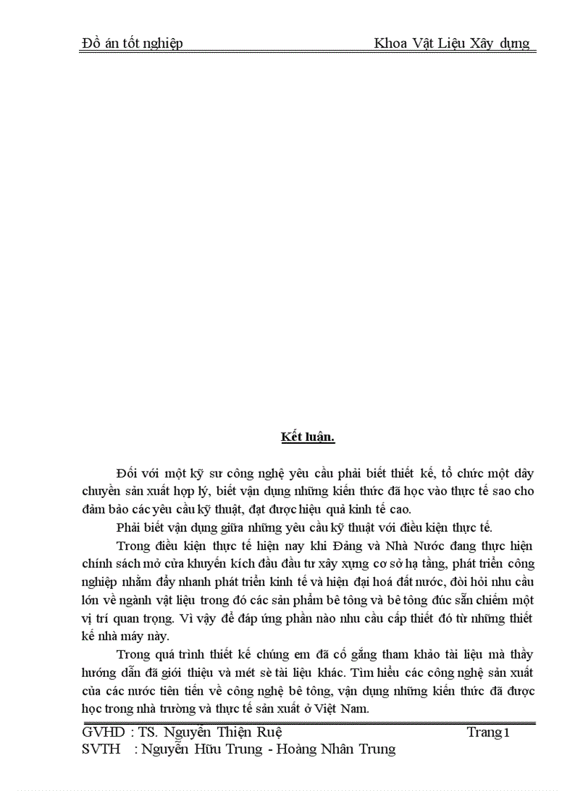 image for page Thiết kế tốt nghiệp nhà máy bêtông