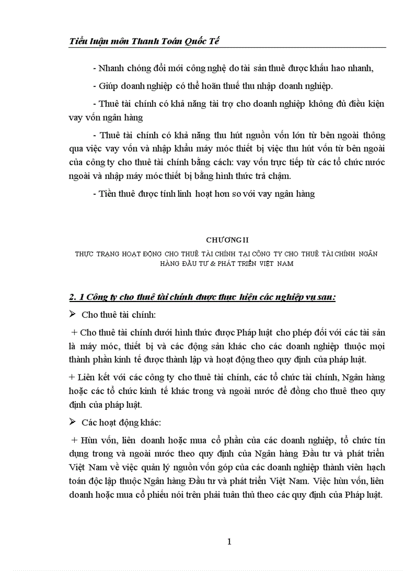 image for page Giải pháp hoàn thiện và phát triển hoạt động cho thuê tài chính tại Công ty cho thuê tài chính Ngân hàng Đầu tư và Phát triển Việt Nam 1