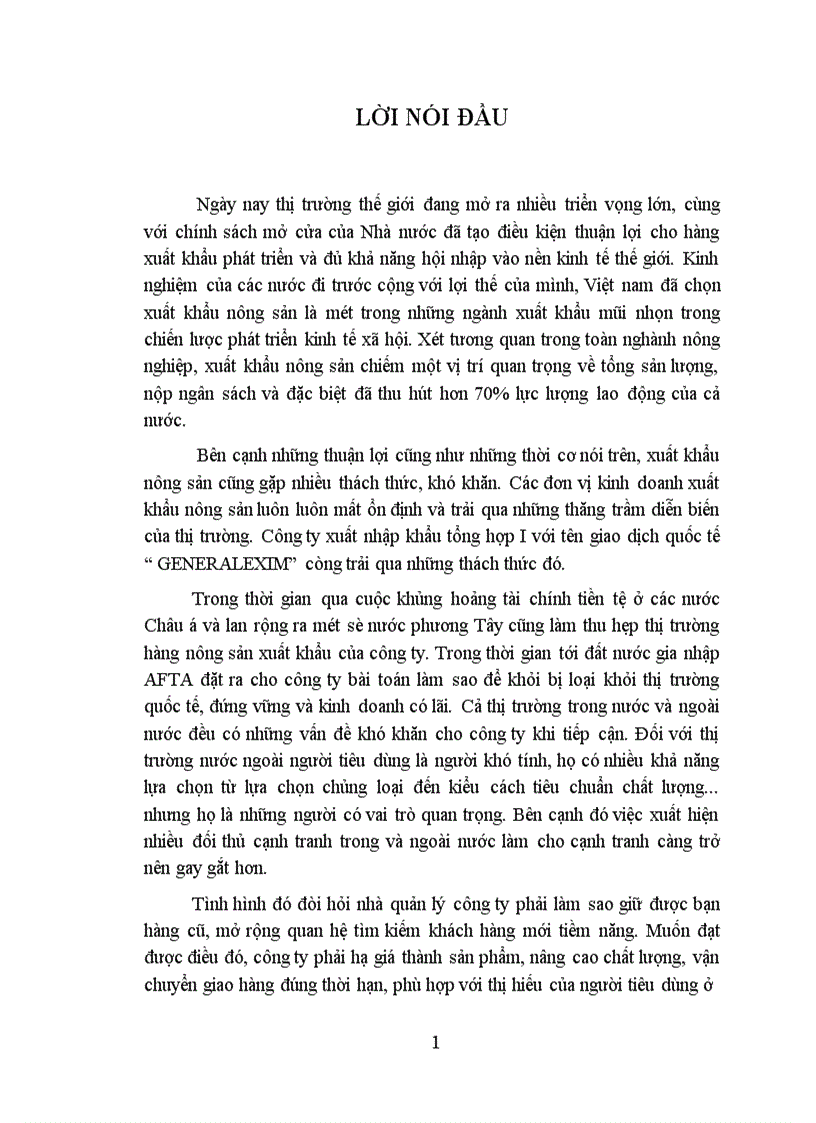 image for page Các biện pháp nâng cao khả năng cạnh tranh của mặt hàng nông sản xuất khẩu tại công ty xuất nhập khẩu tổng hợp I