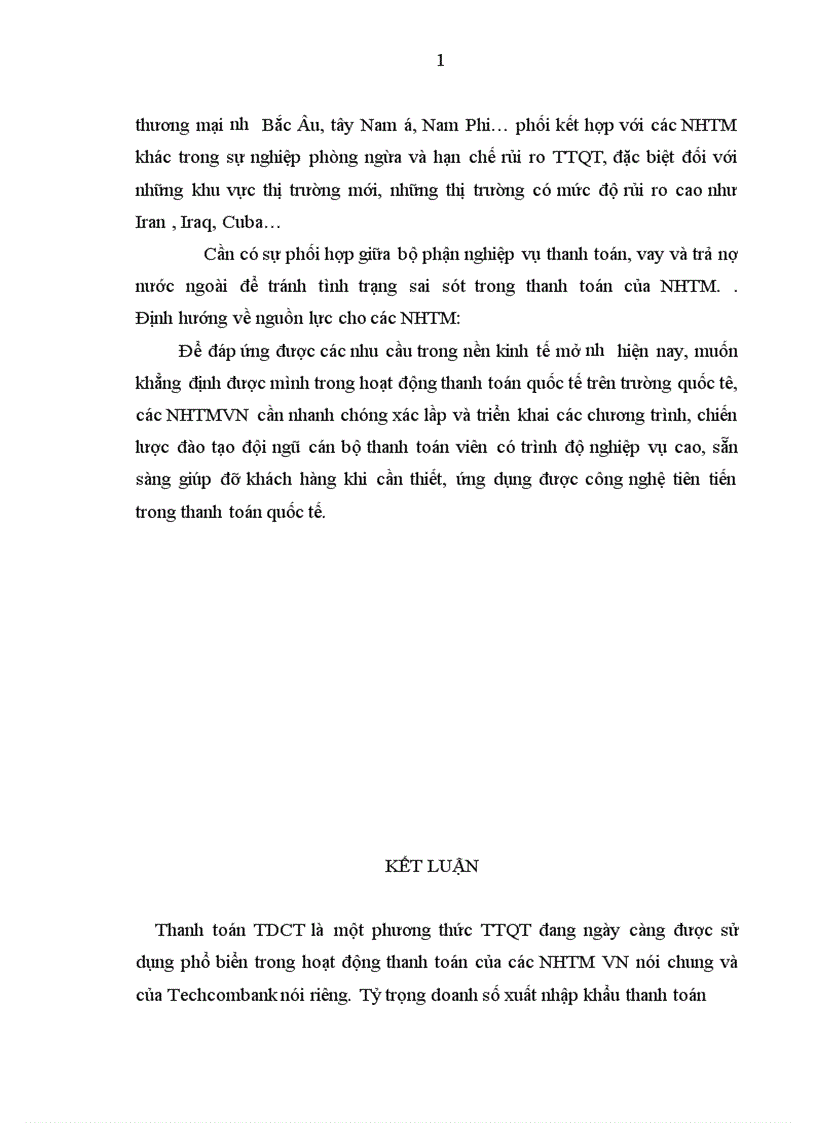 image for page Vận dụng UCP 600 vào giải quyết tranh chấp phát sinh tại NHTMCP Kỹ Thương Việt Nam 1