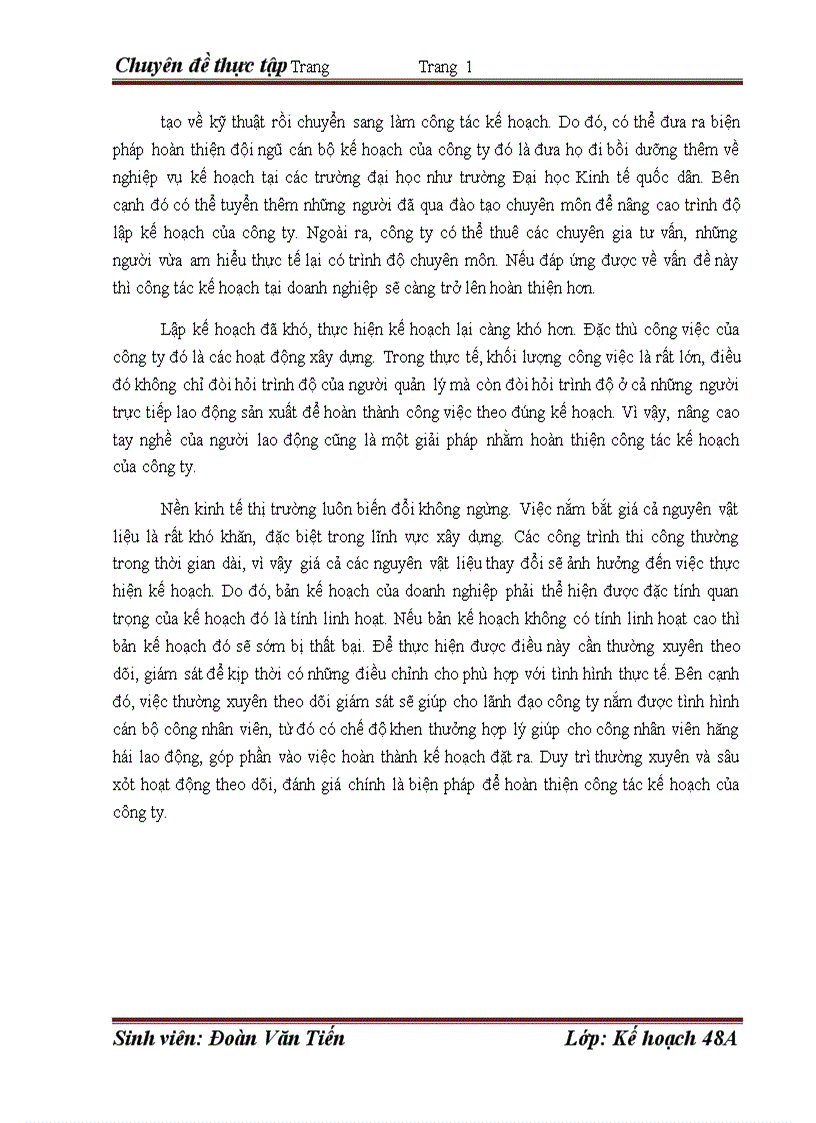 image for page Hoàn thiện công tác kế hoạch tại công ty cổ phần công trình đường sắt