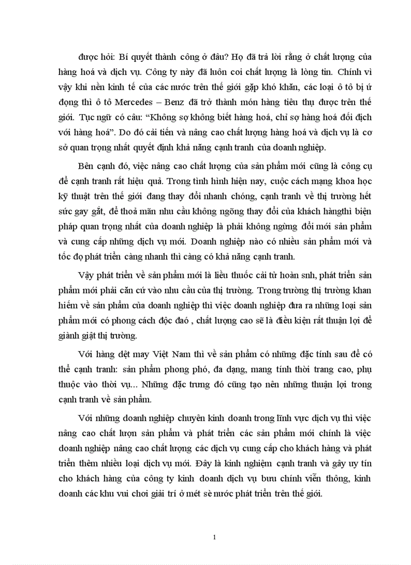 image for page Một số biện pháp nâng cao khả năng cạnh tranh của hàng dệt may Việt Nam trên thị trường thế giới