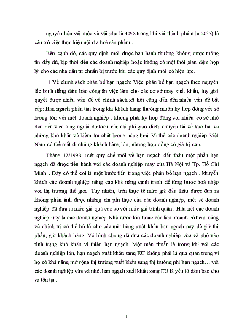 image for page Một số biện pháp nâng cao khả năng cạnh tranh của hàng dệt may Việt Nam trên thị trường thế giới