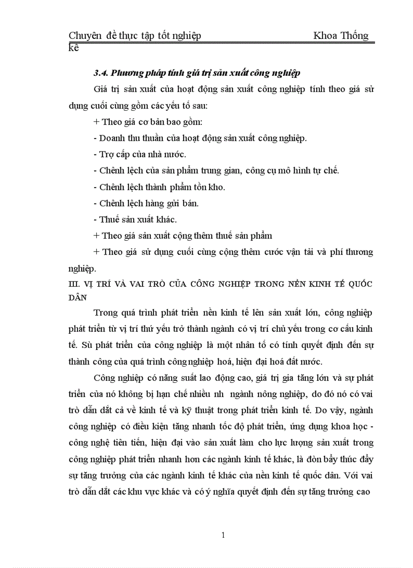 image for page Vận dụng một số phương pháp thống kê để phân tích gía trị sản xuất công nghiệp trên địa bàn tỉnh Tuyên Quang giai đoạn 1996 2005 và dự báo đến năm 2008 1