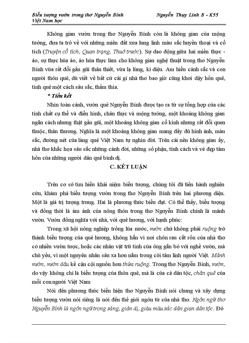 image for page Biểu tượng vườn trong thơ Nguyễn Bính