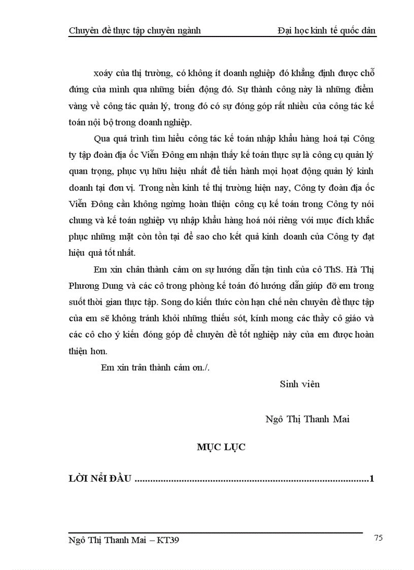 image for page Kế toán lưu chuyển hàng hóa Nhập khẩu tại Công ty cổ phần tập đoàn Địa ốc Viễn Đông 1