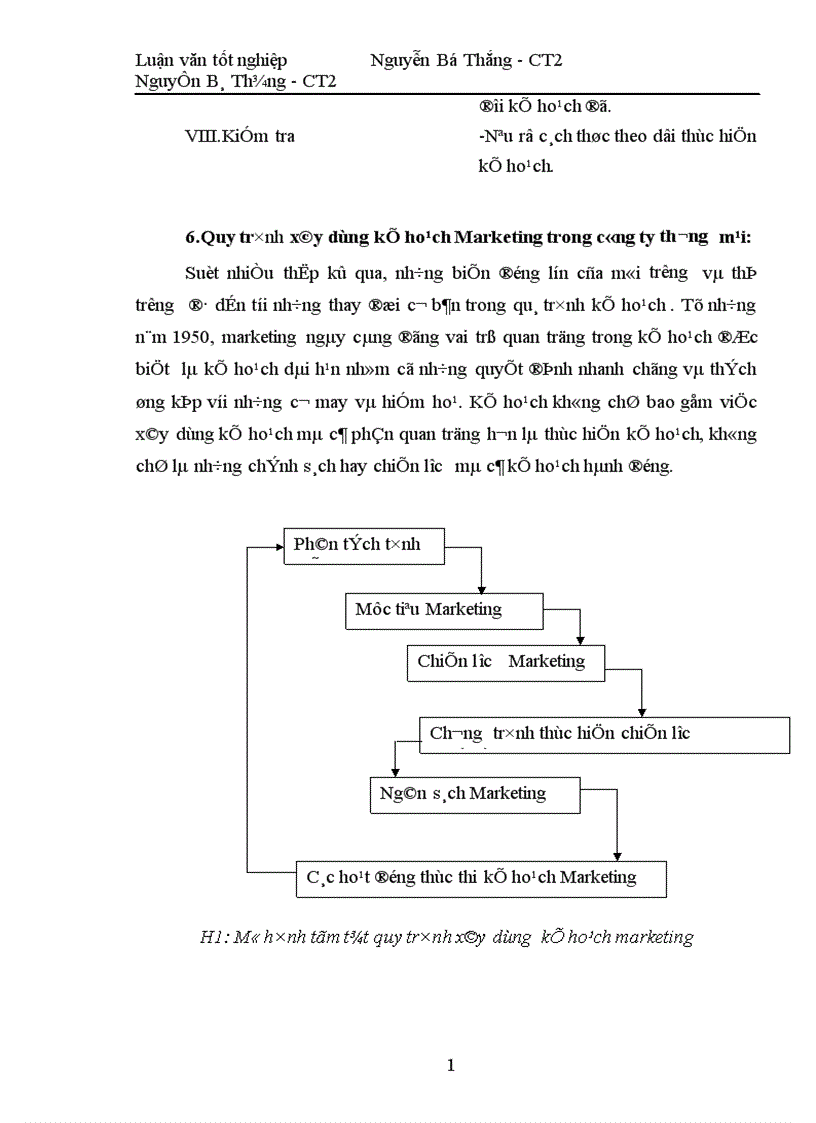 image for page Xây dựng kế hoạch marketing cho công ty trách nhiệm hữu hạn nhà nước một thành viên điện cơ thống nhất VINAWIND 1