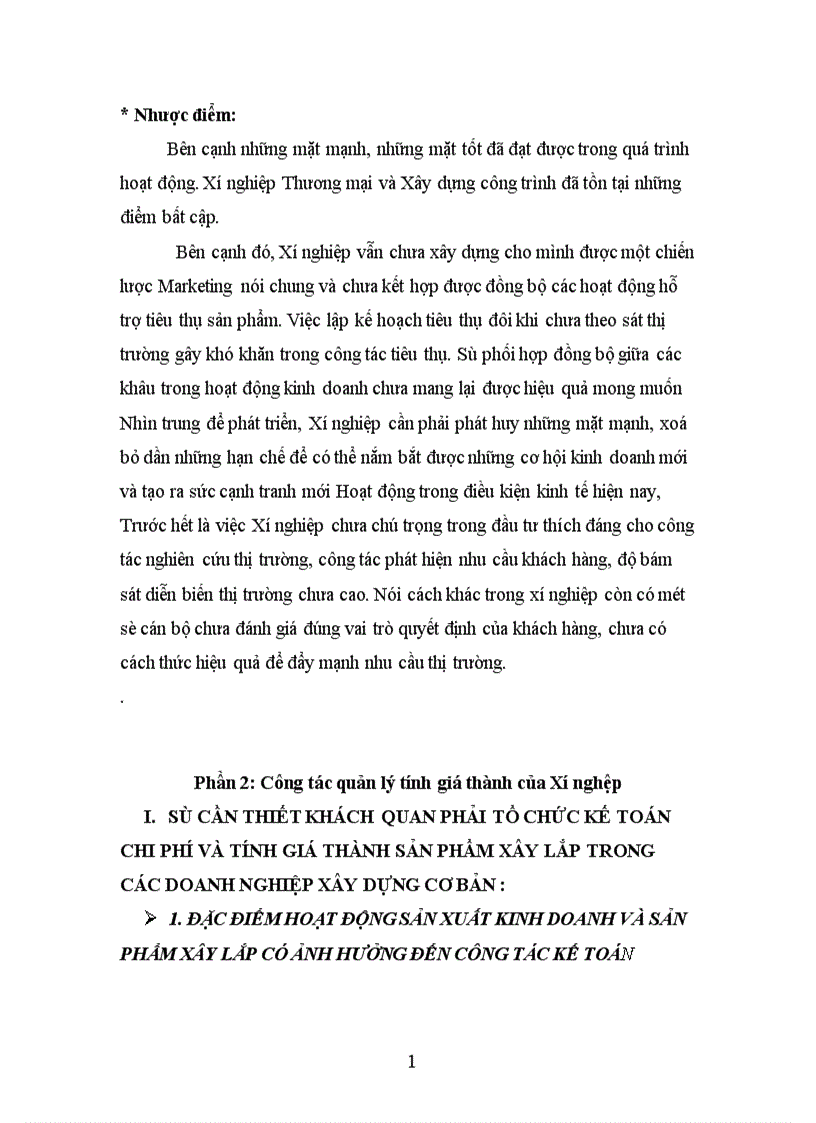 image for page Vấn đề trong công tác quản lý của xí nghiệp thương mại và xây dựng công trình