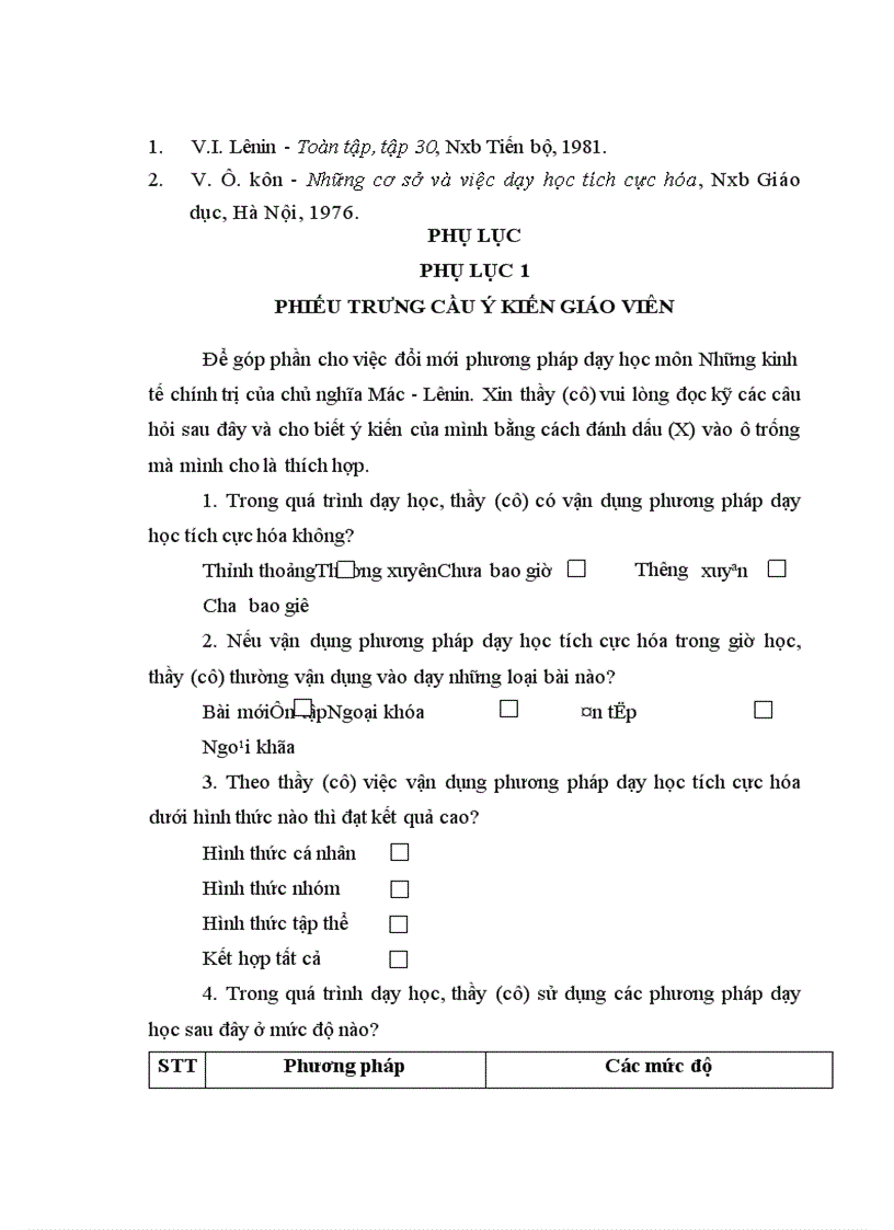 image for page Vận dụng phương pháp tích cực hóa trong dạy học môn kinh tế chính trị của Chủ nghĩa Mác Lênin phần tiền tệ và hàng hóa ở trường Đại học Quy Nhơn