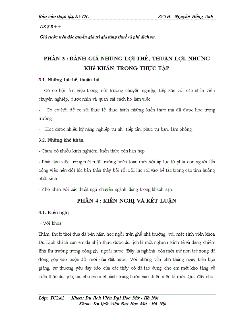 image for page Báo cáo thực tập tổng hợp tại khách sạn Maison D Hanoi Hanova 1