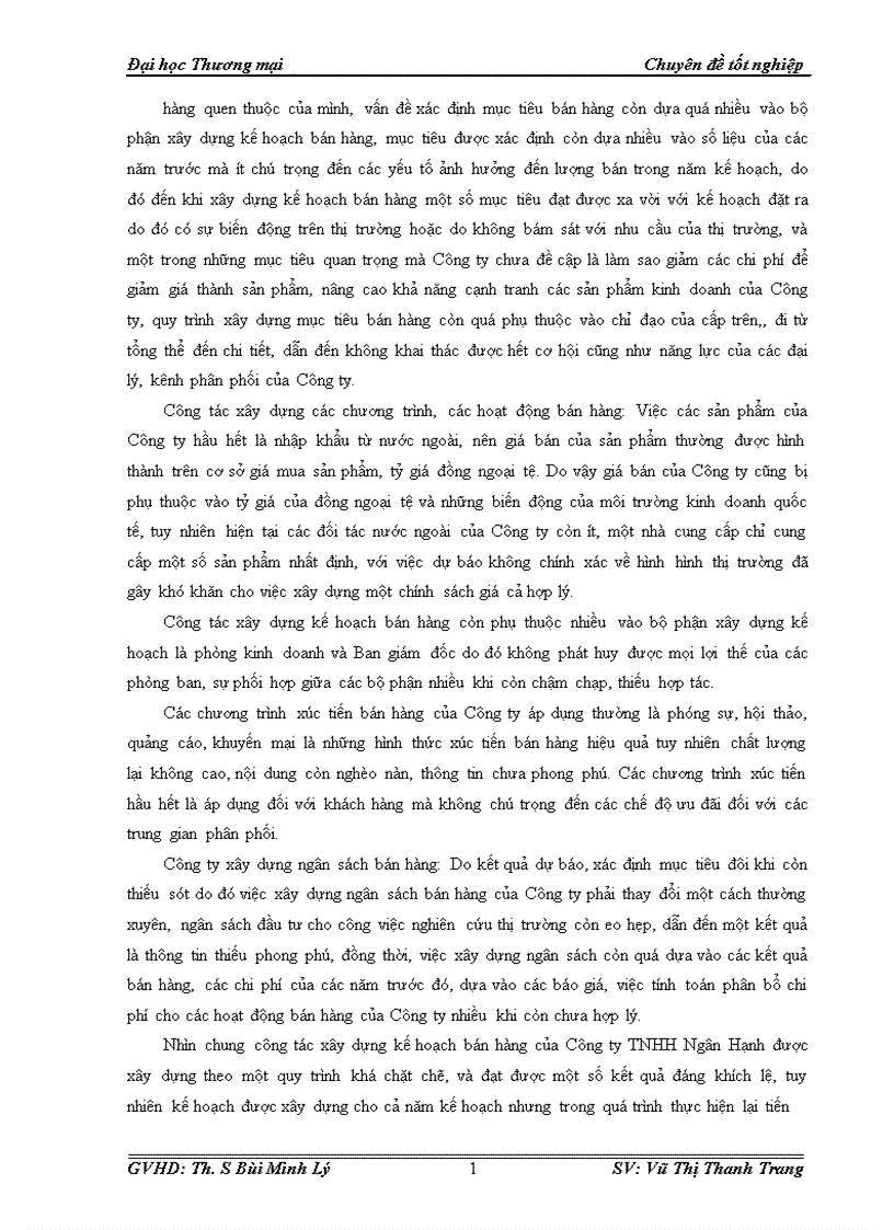 image for page Hoàn thiện công tác xây dựng kế hoạch bán hàng của Công ty TNHH Ngân Hạnh 1