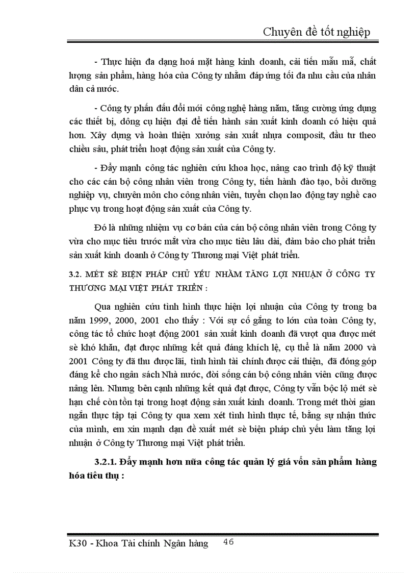 image for page Một số biện pháp nhằm nâng cao lợi nhuận ở Công ty Thương mại Việt Phát Triển 1