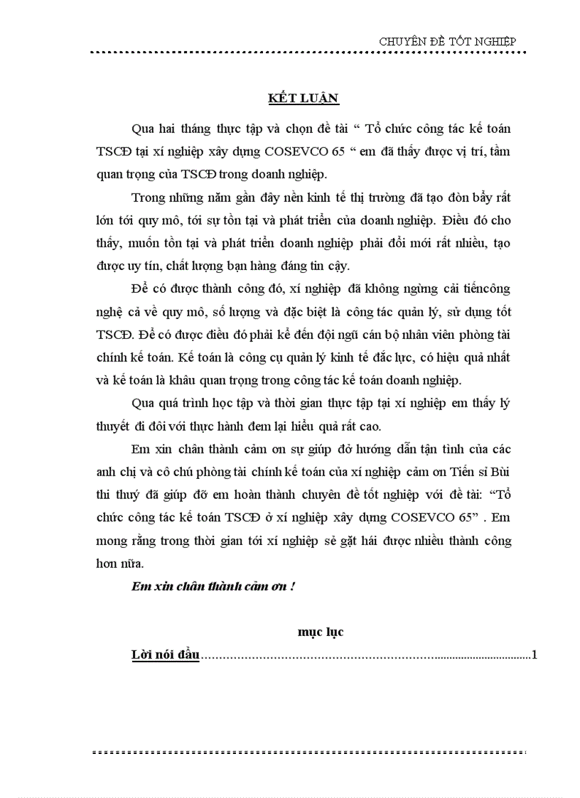 image for page Tổ chức công tác kế toán TSCĐ ở Xí nghiệp xây dựng COSEVCO65 1