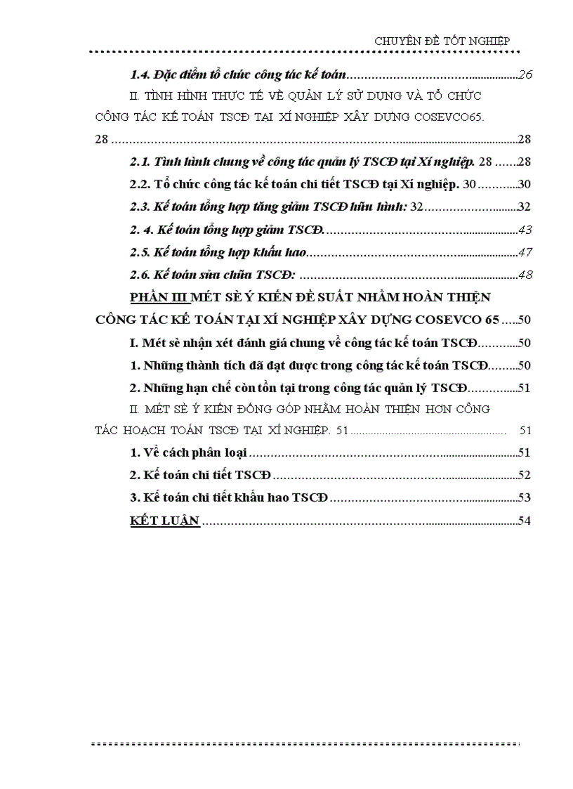 image for page Tổ chức công tác kế toán TSCĐ ở Xí nghiệp xây dựng COSEVCO65 1